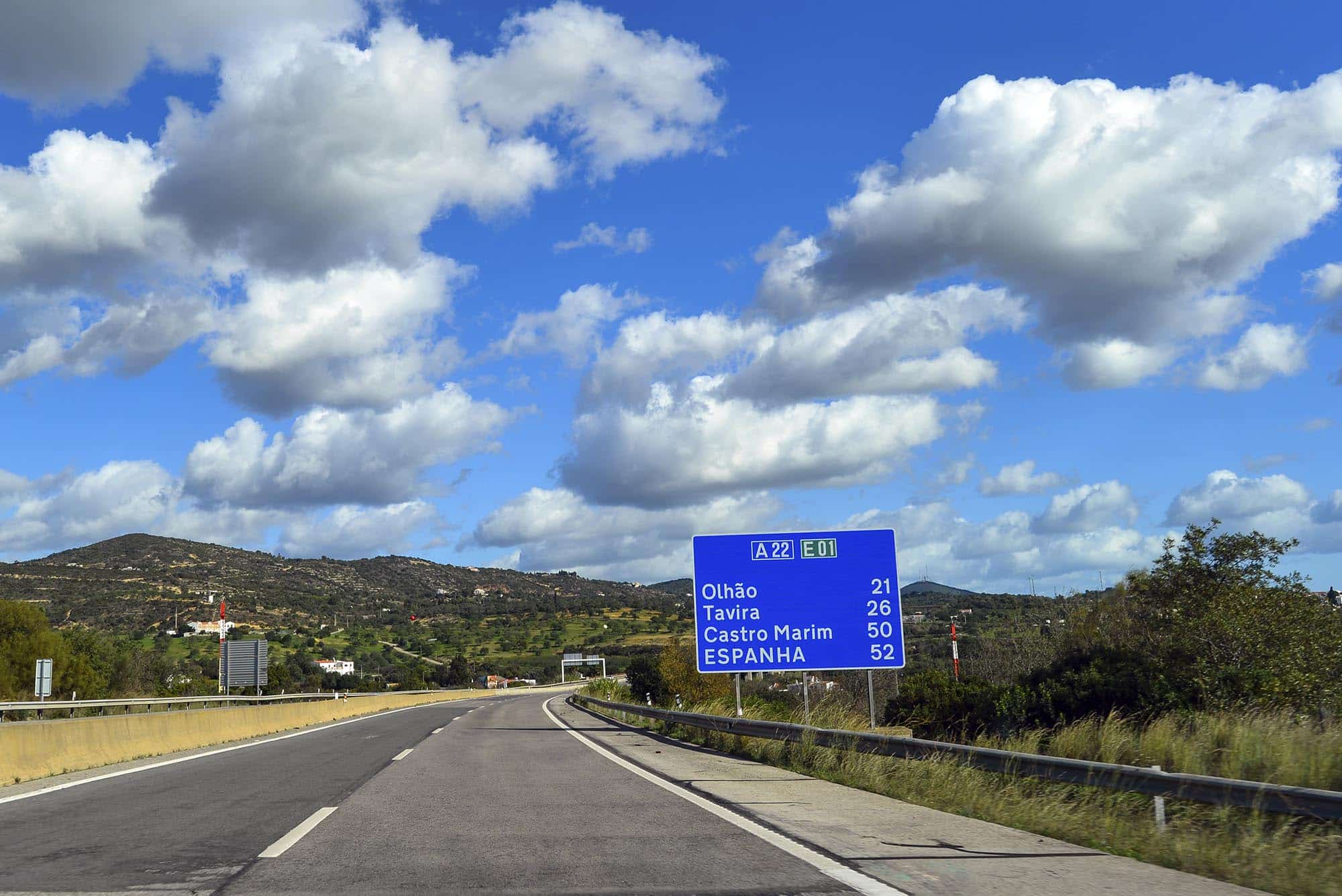 Renting a car in the Algarve